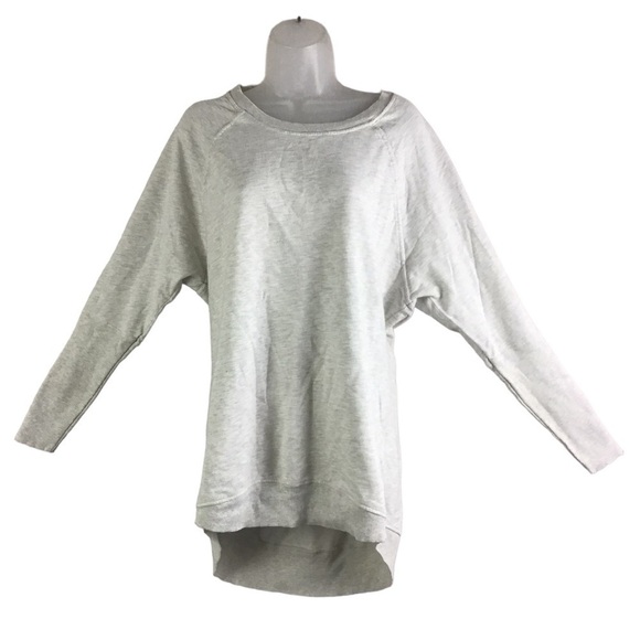 Anthropologie T.la Crew Neck Tunic Beige Sweatshirt Size Small - Picture 6 of 13